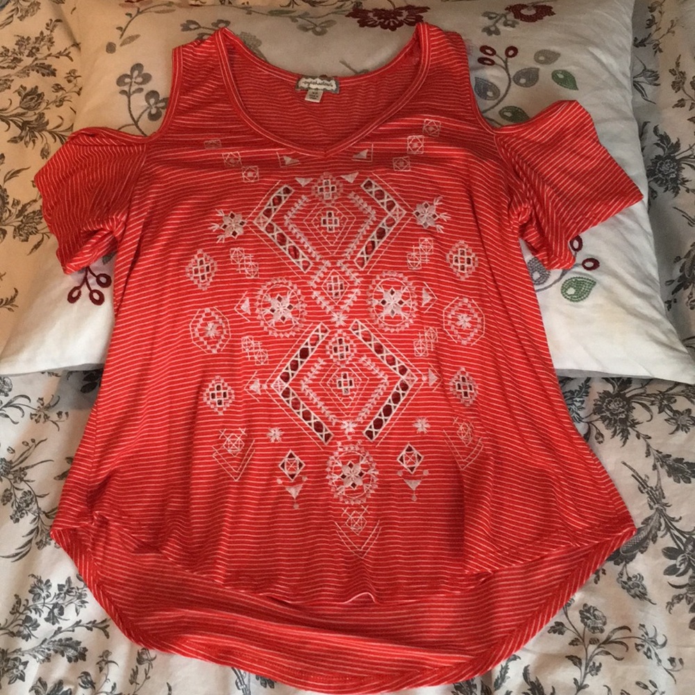 Red orange top